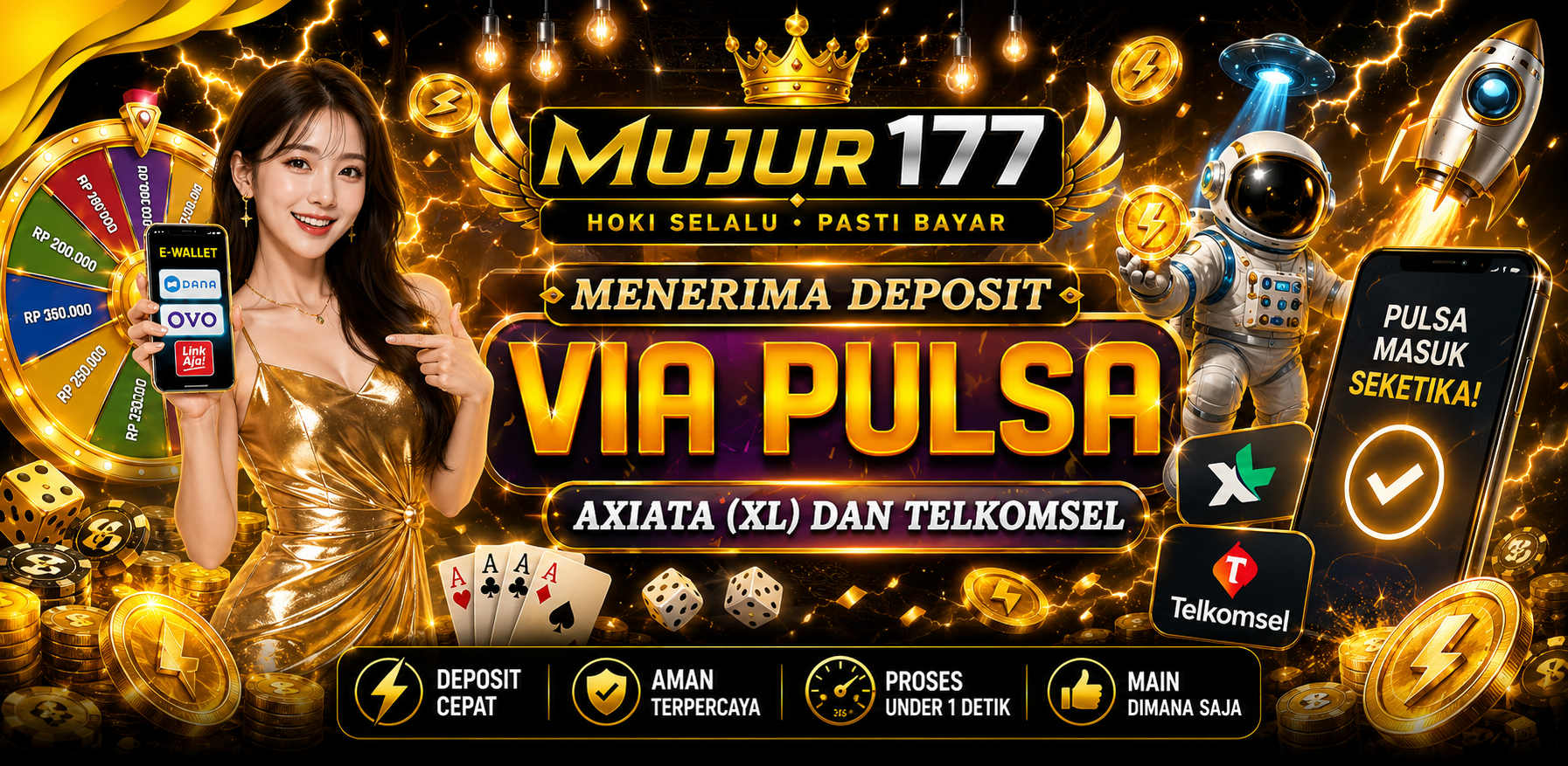 Deposit Pulsa MUJUR177